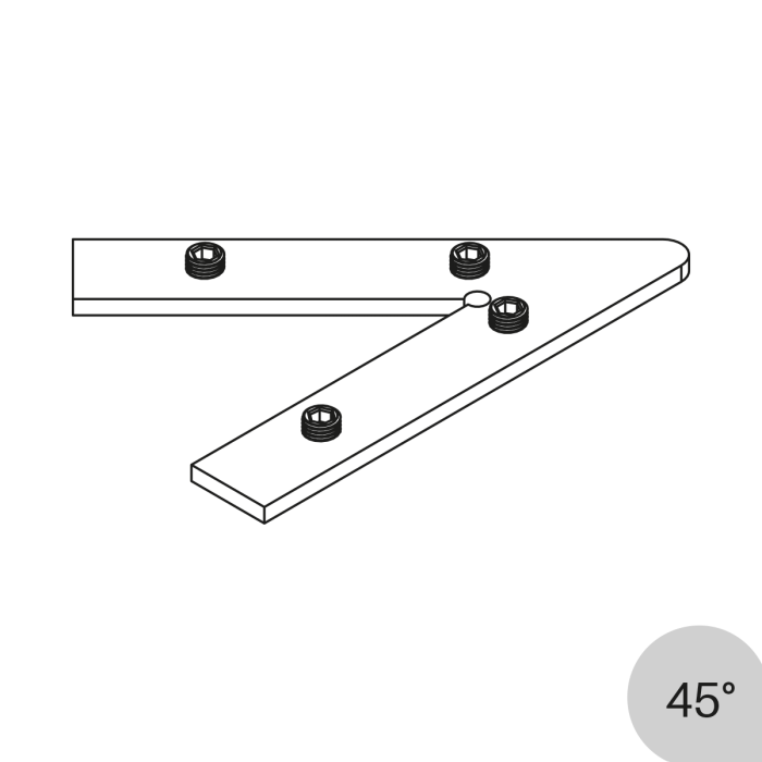Picolinea Ona | Jonction 45°