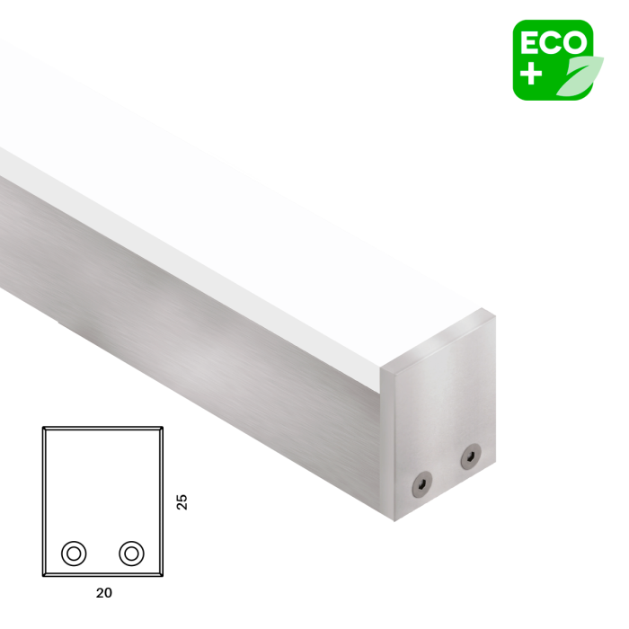 Luminaire profilé Ona + Eco