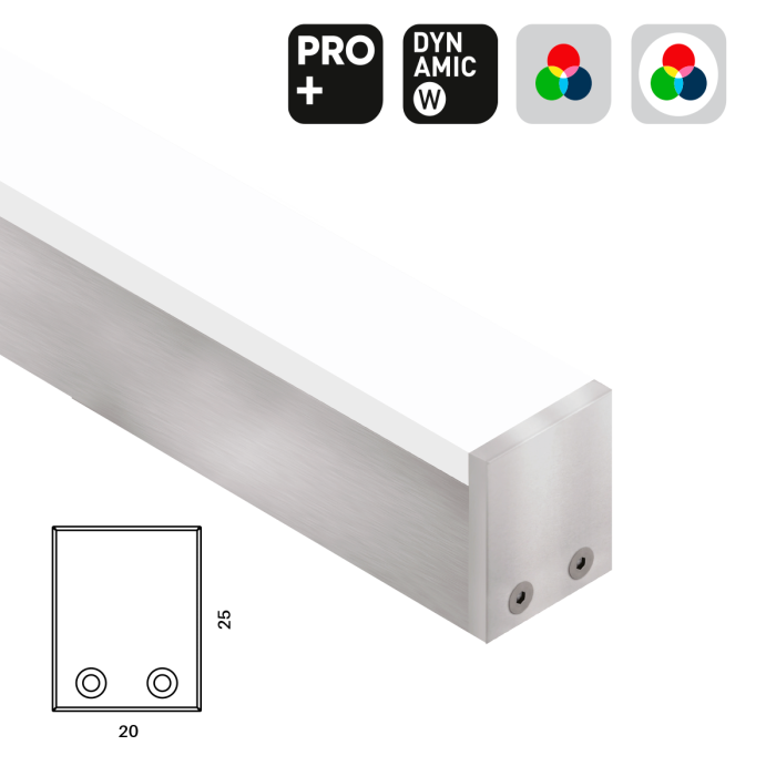 Luminaire profilé Ona+ Pro